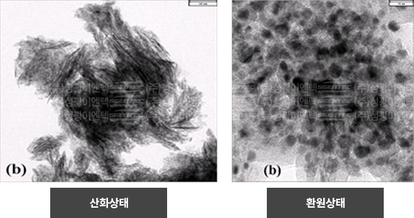 ㈜성광이엔텍의 개질 촉매 TEM